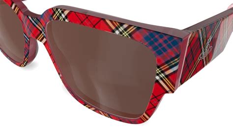 vivienne westwood tartan sunglasses